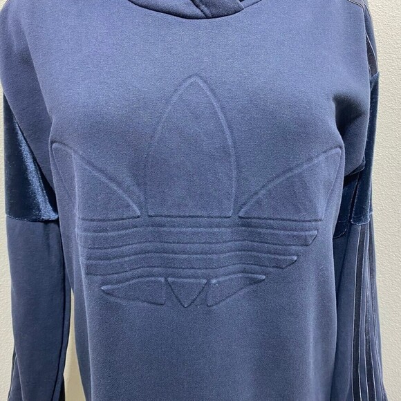 Adidas Originals Trefoil Hooded Dress Size Small - Picture 4 of 12